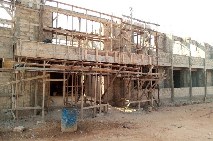 Travaux de construction